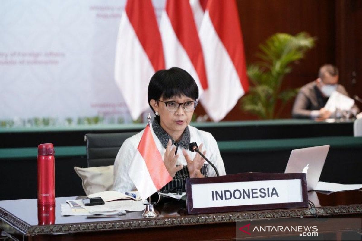 Indonesian, Singaporean foreign ministers discuss Myanmar issue