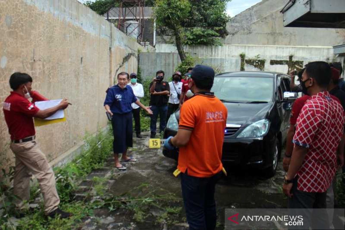 Polisi rekonstruksi puluhan adegan kasus penembakan di Solo