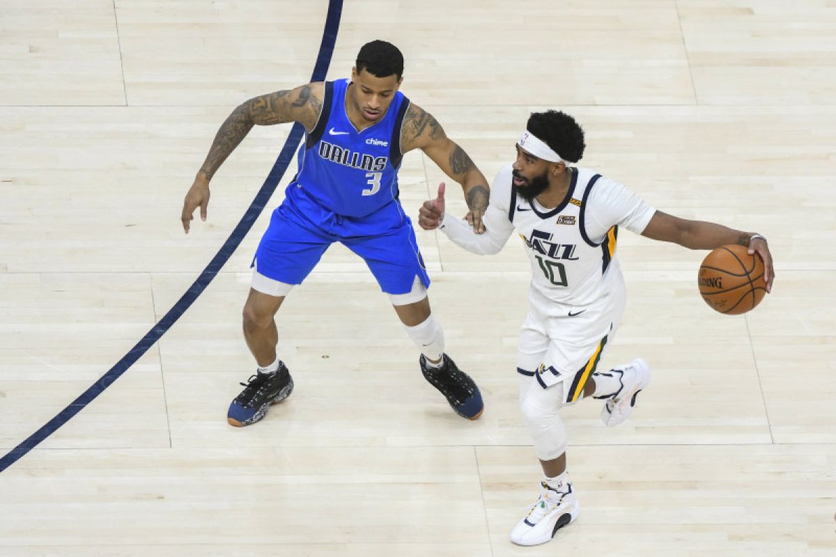 Jazz menang besar atas Mavs tanpa Donovan Mitchell, Gobert cetak 29 poin