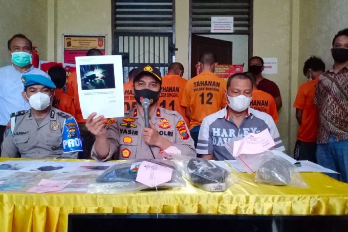 Aniaya pelajar hingga tewas, tujuh anggota geng motor ditangkap polisi