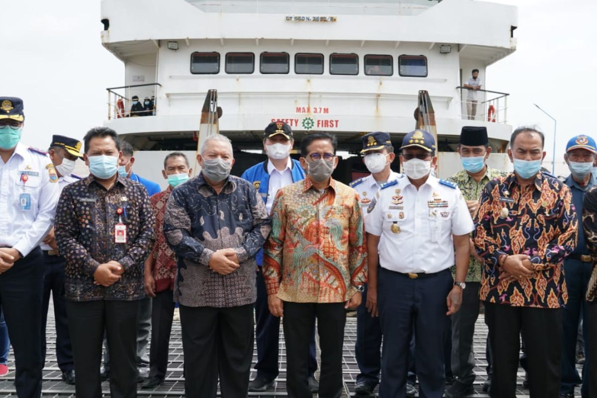 Kemenhub resmikan Pelabuhan Penyeberangan Kuala Tungkal