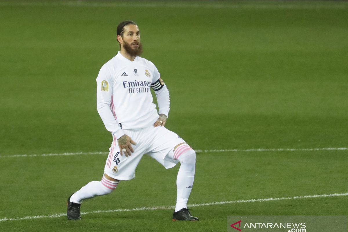 Negosiasi perpanjangan kontrak Sergio Ramos buntu, Real Madrid tidak khawatir