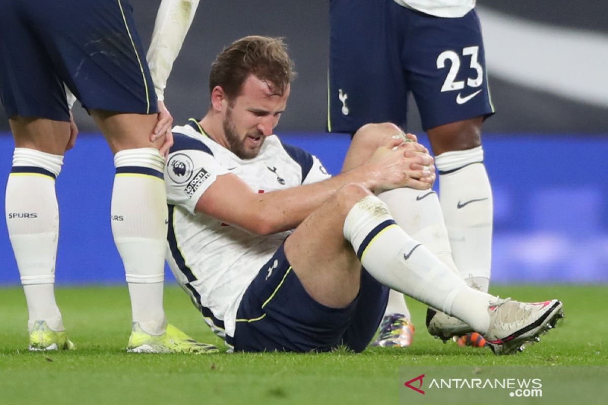 Tottenham  Spurs terancam kehilangan Harry Kane beberapa pekan karena cedera