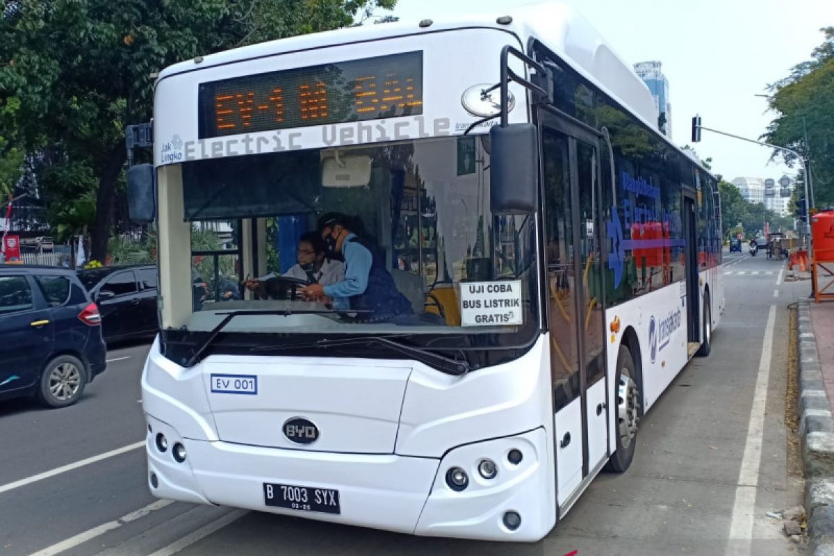 Tiga provinsi siap pakai bus listrik Bakrie-BYD