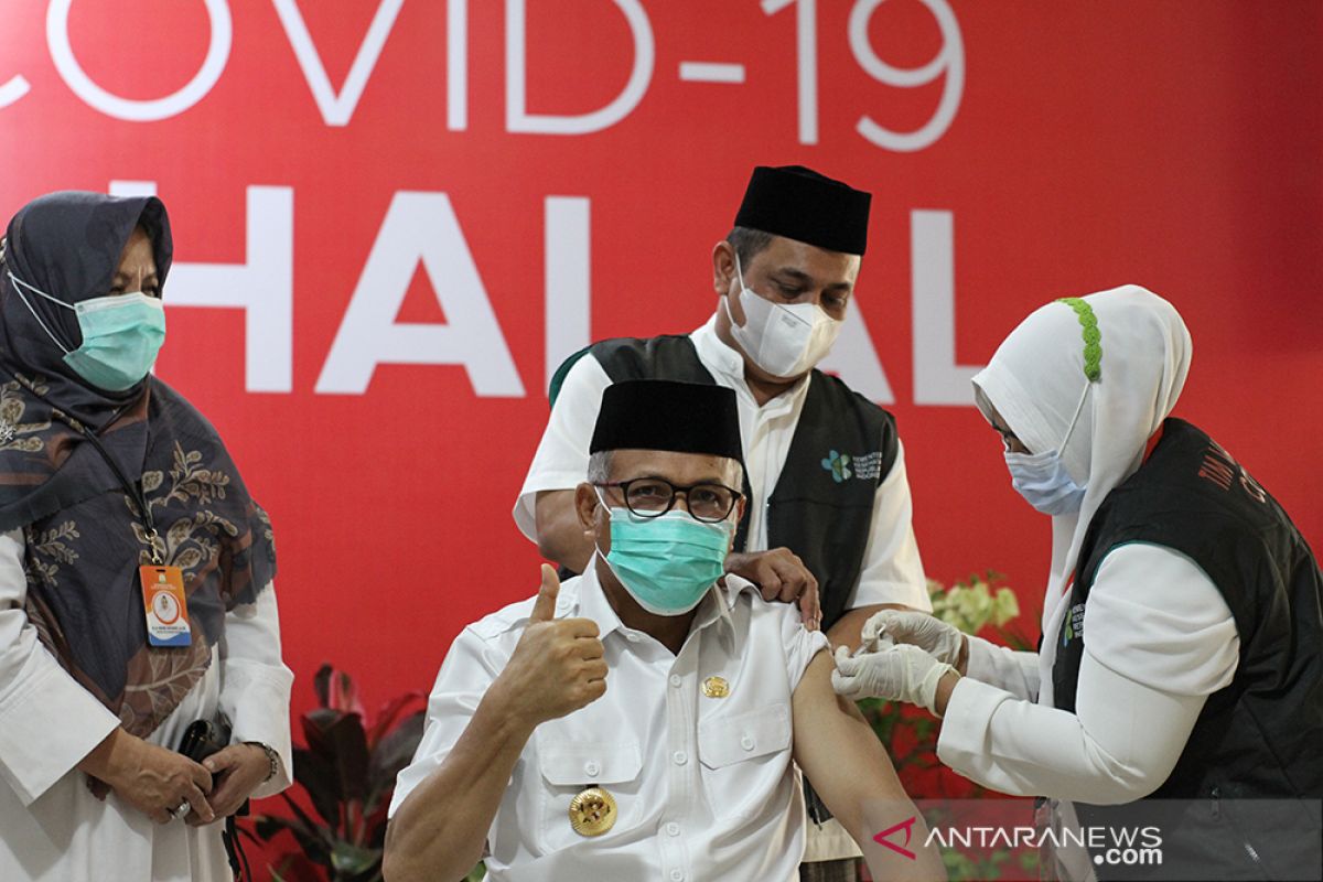 Gubernur Aceh sebut tak ada efek samping apapun usai vaksinasi COVID-19