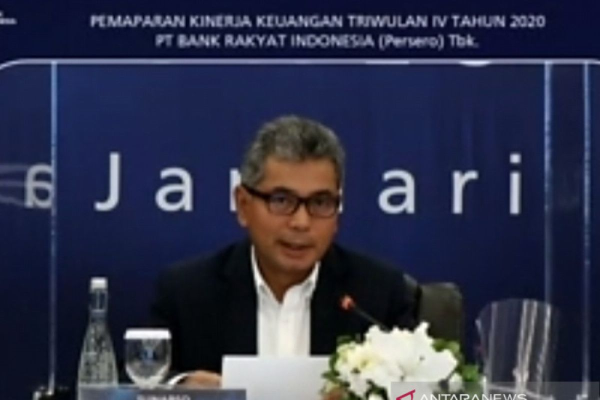 BRI catat laba bersih Rp18,66 triliun di tahun 2020