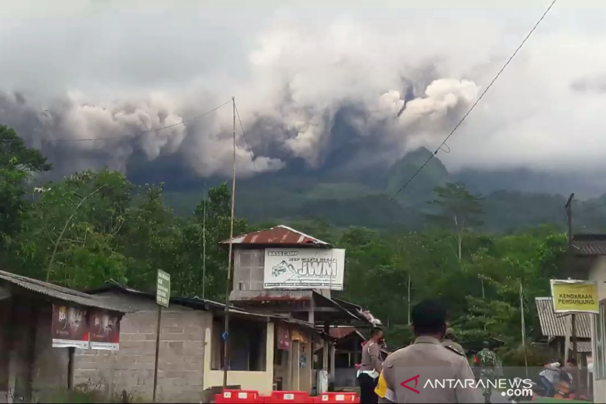 BPPTKG sebut volume kubah lava Gunung Merapi menurun signifikan