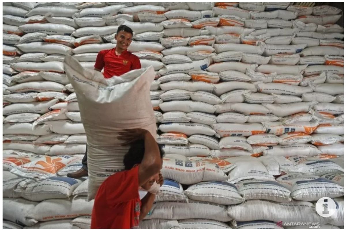 Bulog Sulut Gorontalo pastikan stok  beras mencukupi hingga enam bulan