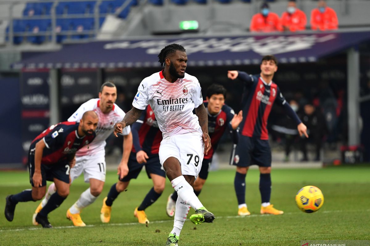 AC Milan menang atas Bologna 2-1