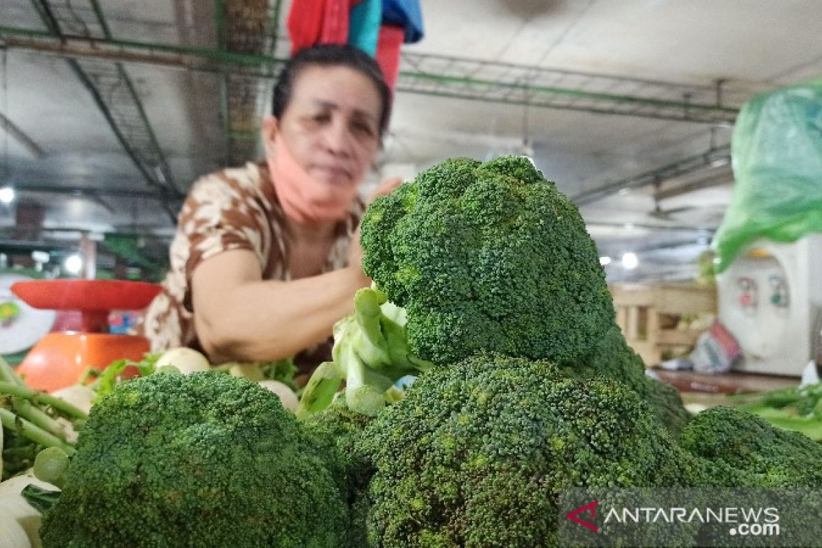 Harga sayuran di Medan mulai naik