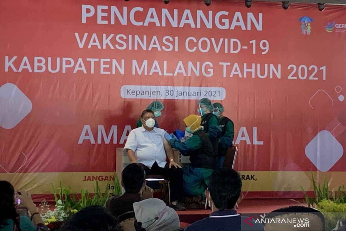 Pemkab Malang mulai program vaksinasi COVID-19