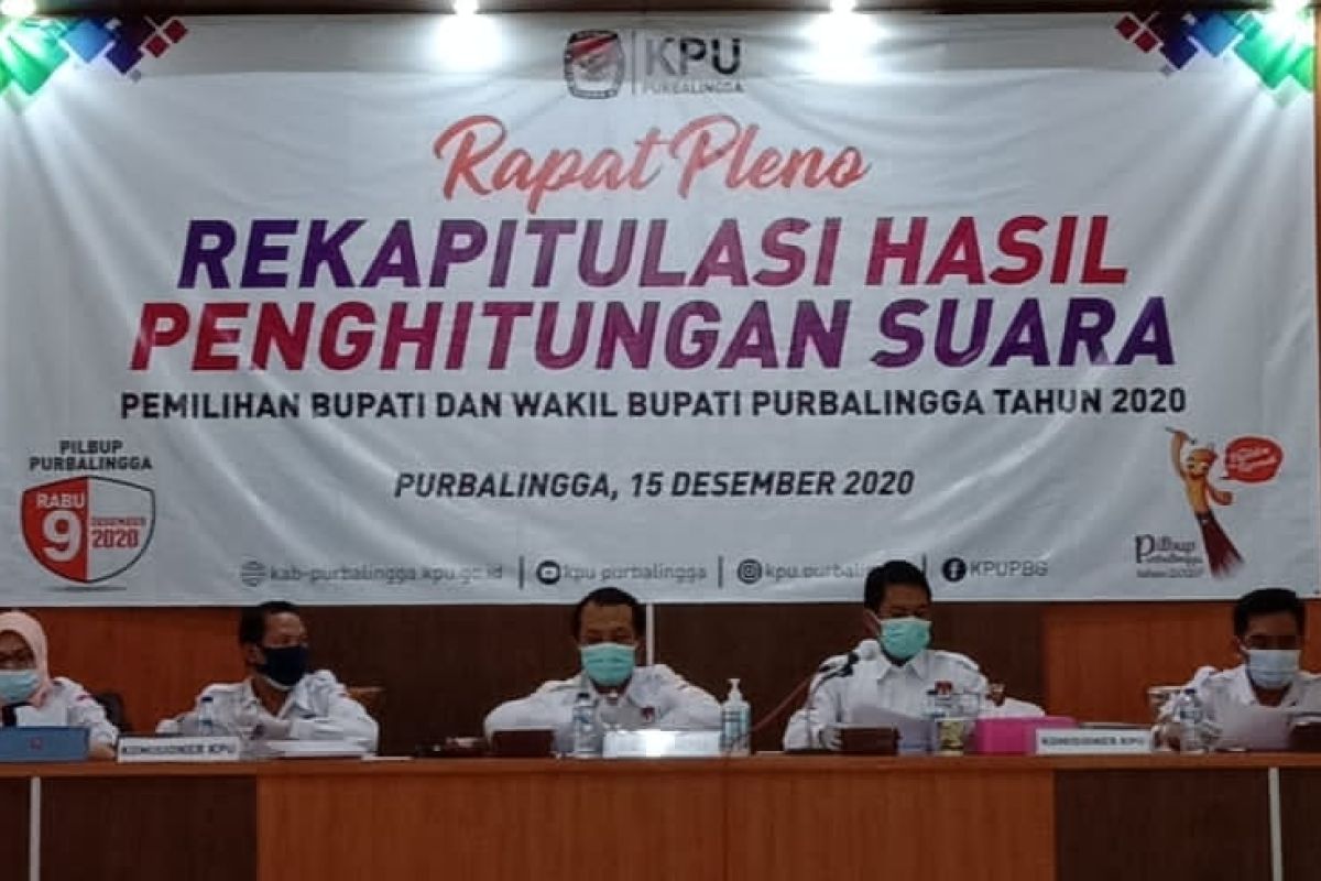 KPU Purbalingga apresiasi tingginya partisipasi pemilih capai 73,26 persen