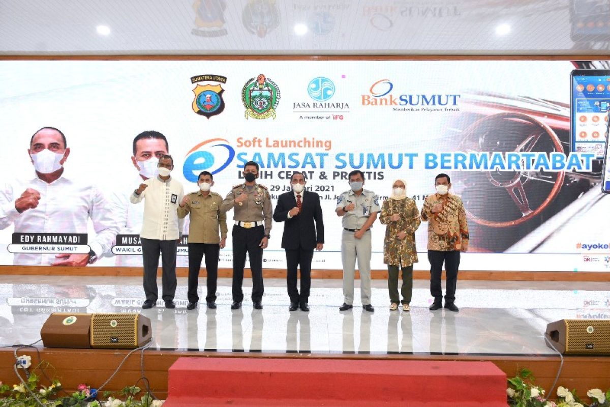 Tingkatkan pendapatan pajak, Pemprov Sumut luncurkan e-Mobile Samsat