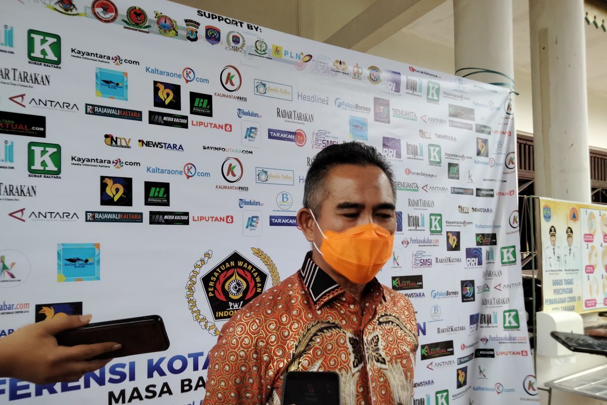 Wali Kota Tarakan dukung vaksinasi COVID-19 untuk wartawan