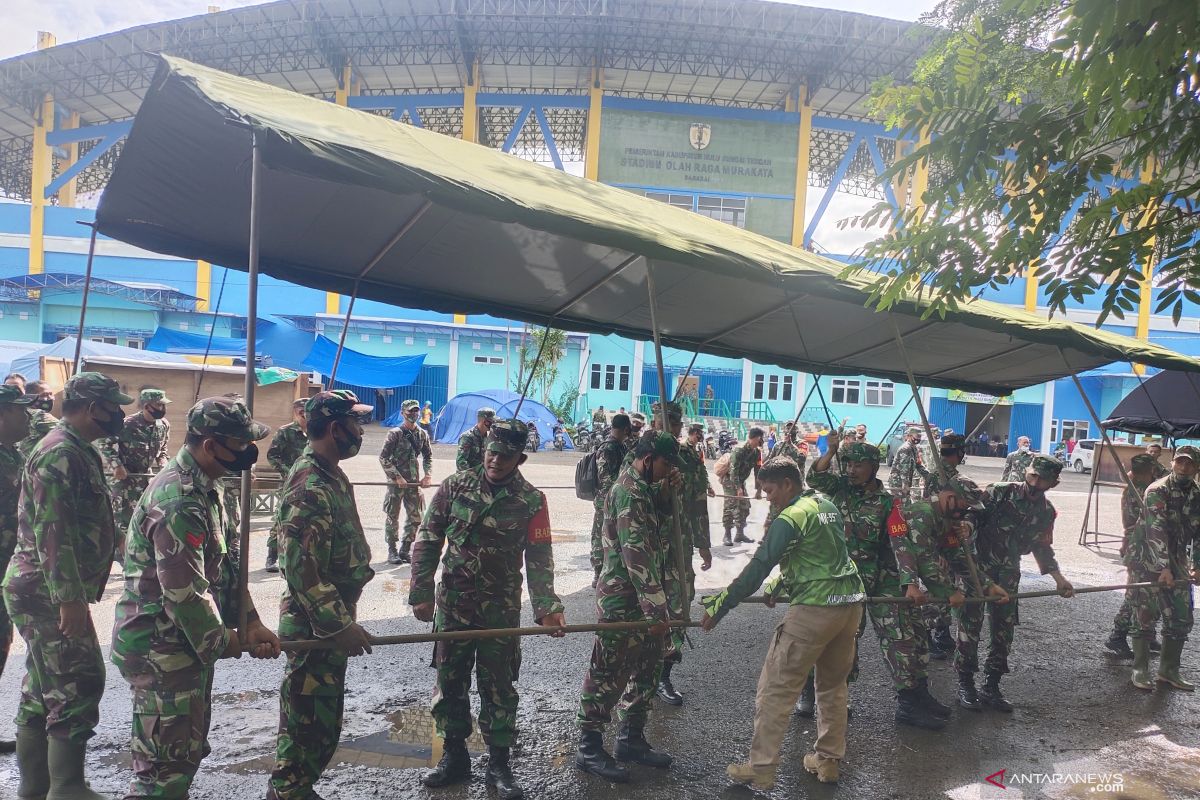 Pemkab HST lakukakan beberapa persiapan sambut kedatangan Jokowi