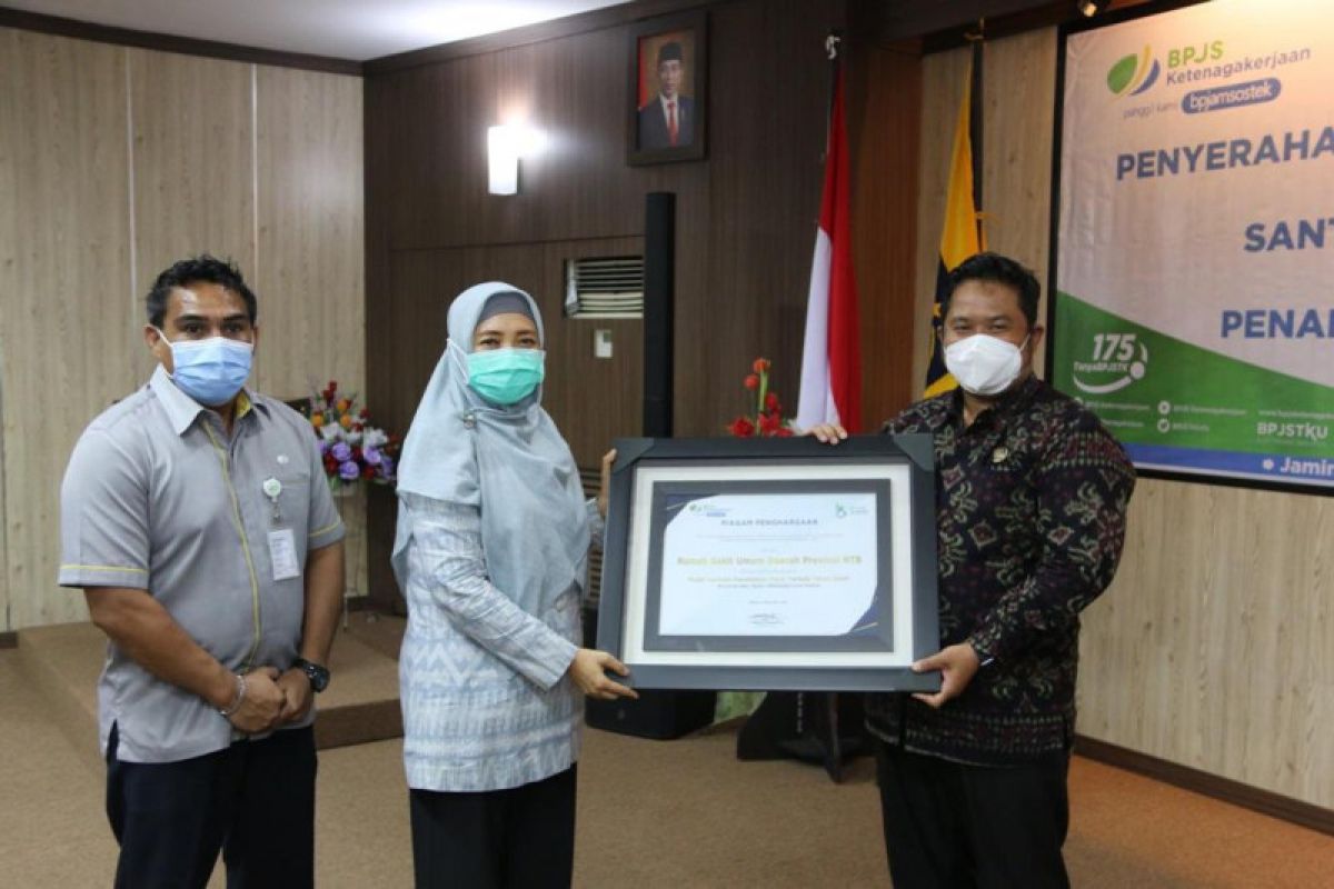 BPJSAMSOSTEK mendorong rumah sakit di NTB bersaing jadi PLKK terbaik