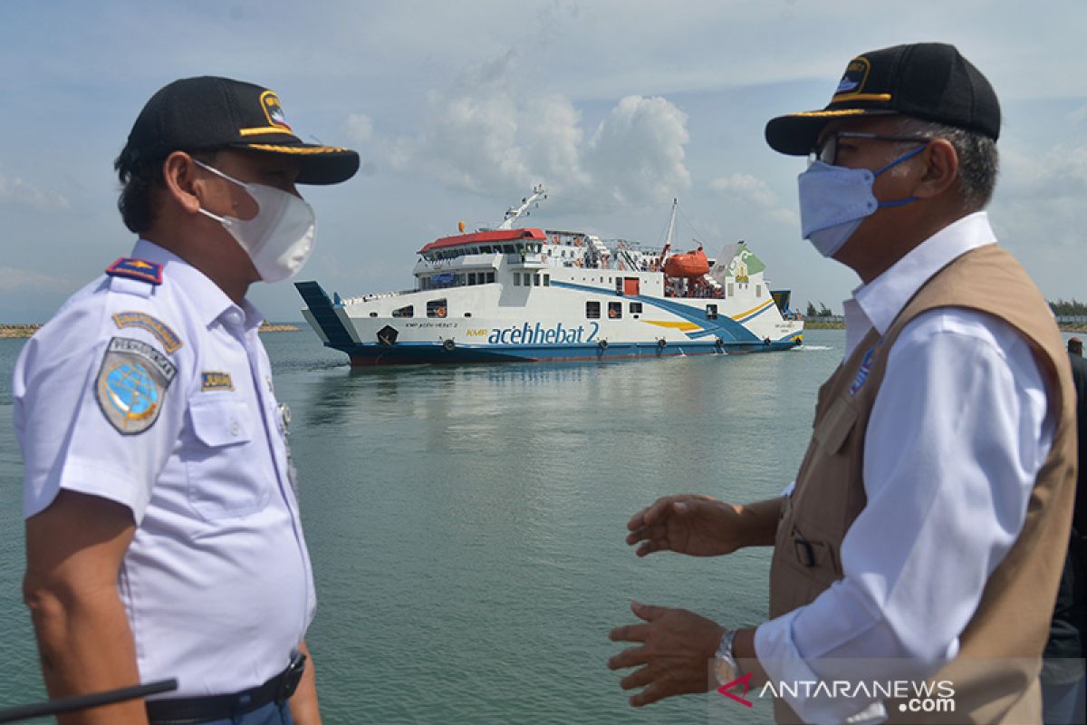 Launching perdana kapal Aceh Hebat Pulau Sabang