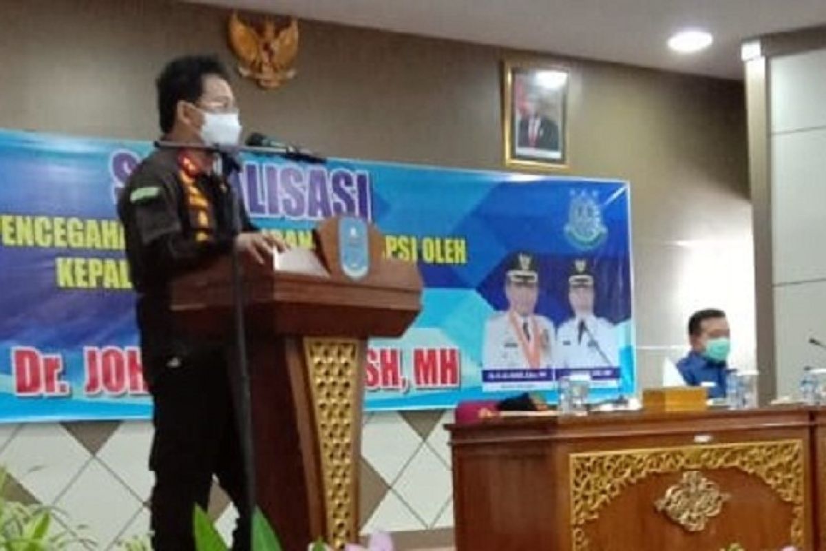 Kajati Jambi sosialisasi pecegahan tindak pidana korupsi