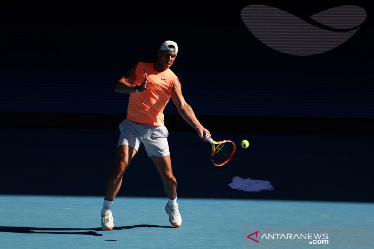 Nadal lalui babak pertama Australian Open tanpa dihantui cedera