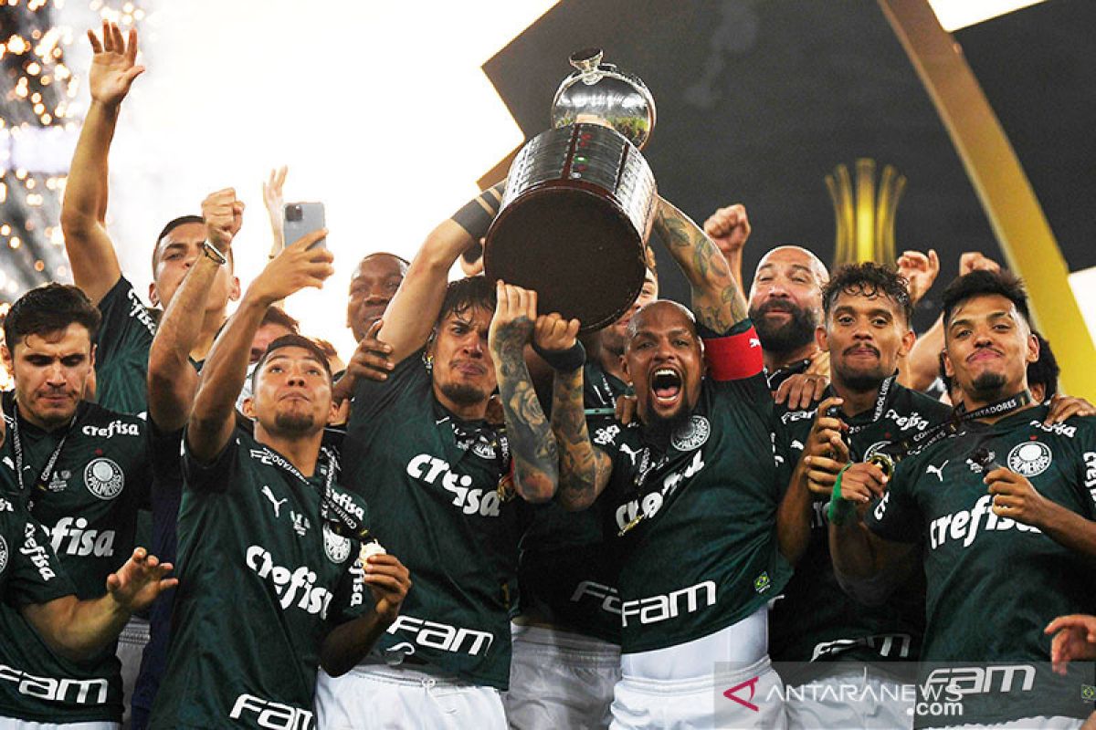 Palmeiras juara Piala Libertadores seusai taklukkan Santos di final