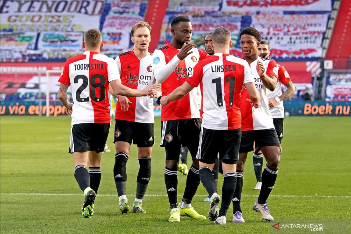 Liga Belanda, Feyenoord kembali ke jalur kemenangan setelah bungkam PSV Eindhoven