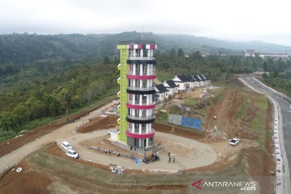 Besok, Menara Pandang di Kebun Raya Sipirok Tapsel diresmikan