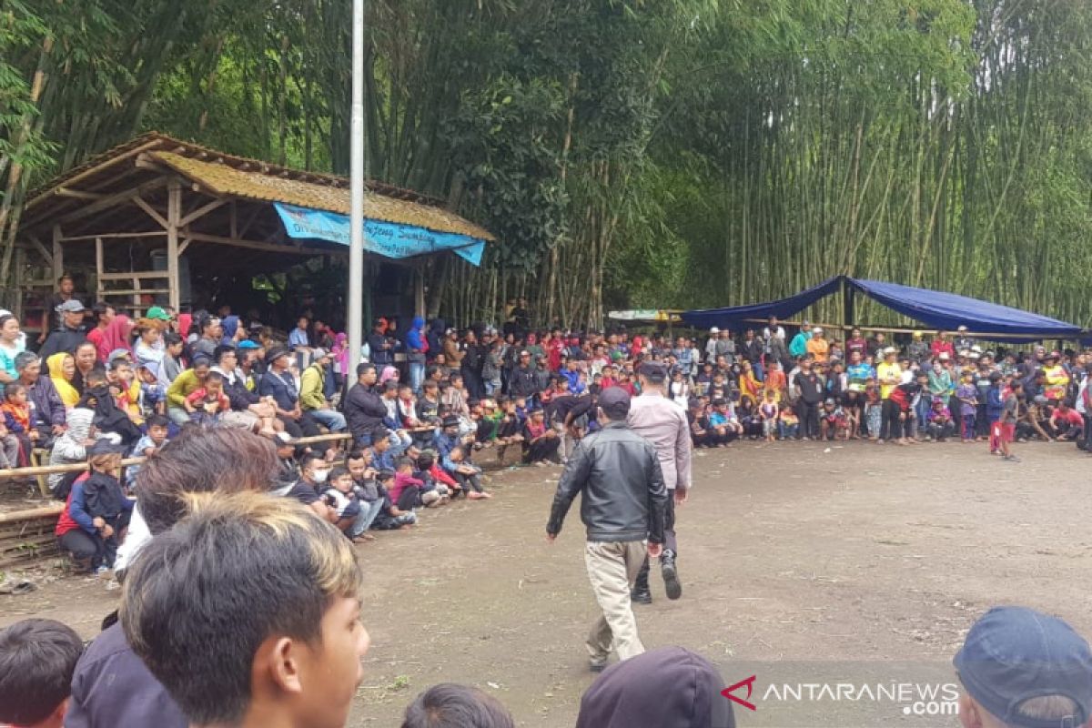 Satgas COVID-19 hentikan kegiatan adu ketangkasan domba di Garut