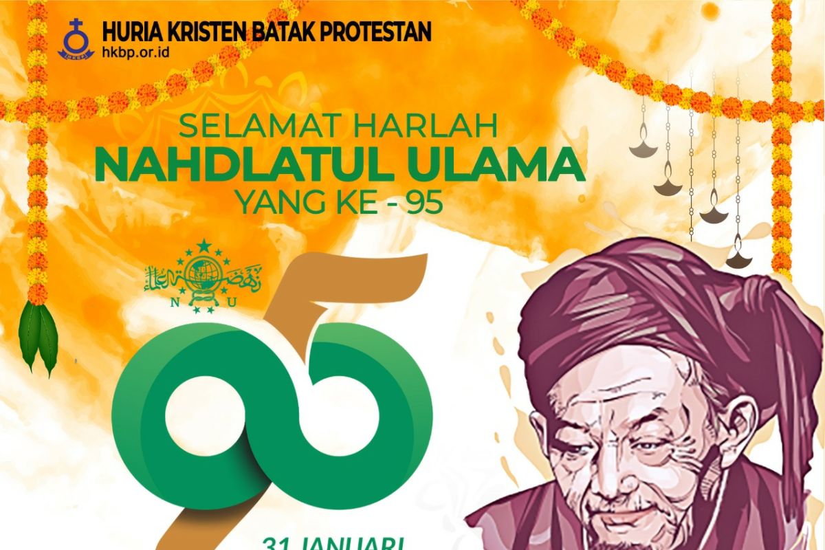 Ephorus HKBP sampaikan ucapan selamat ulang tahun ke- 95 kepada Nahdlatul Ulama
