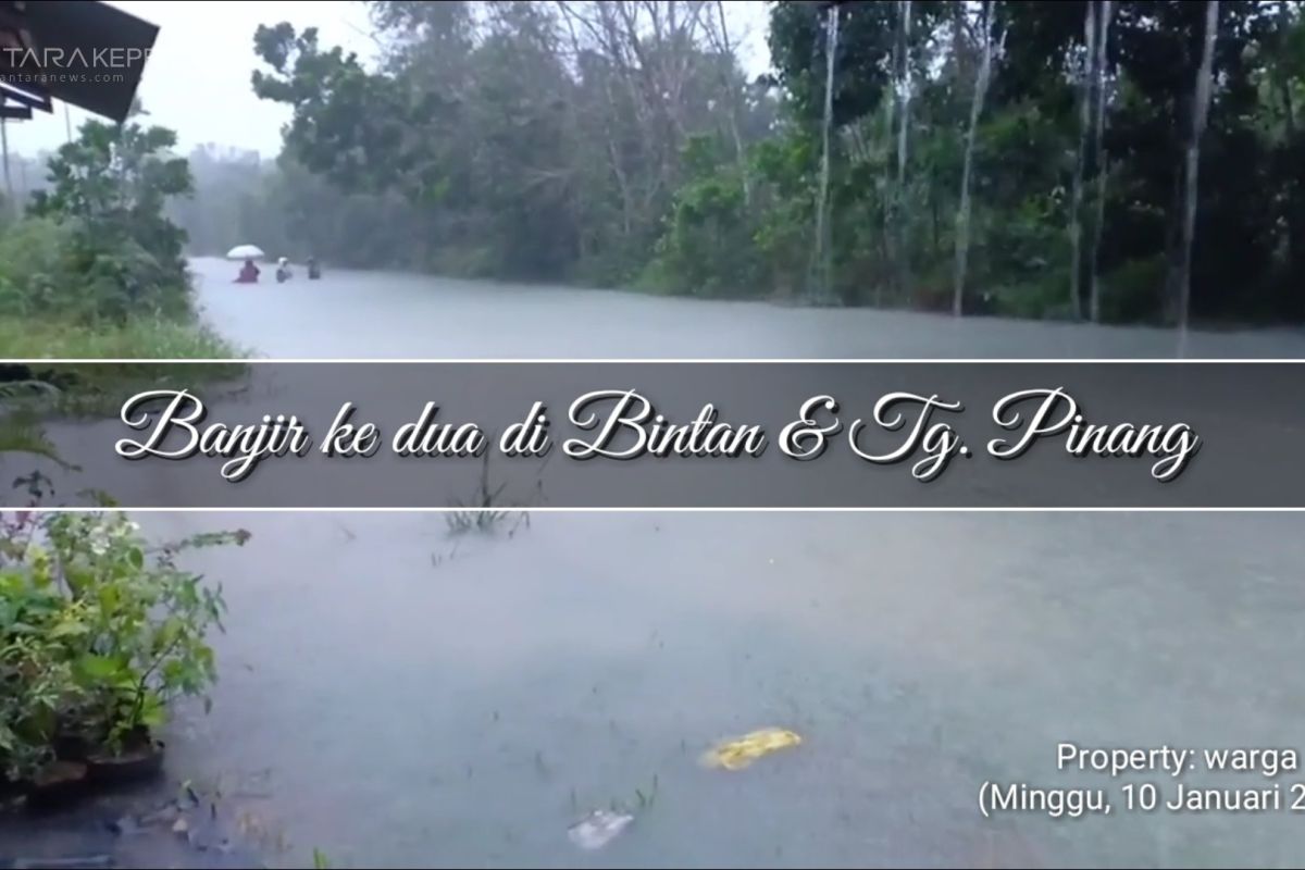 Januari - banjir lagi di Tanjungpinang dan Bintan