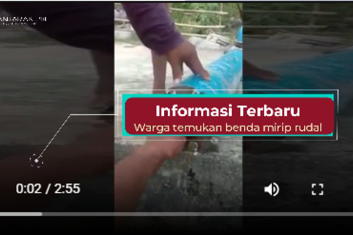 Info terkini: video eksklusif temuan benda aneh di Anambas