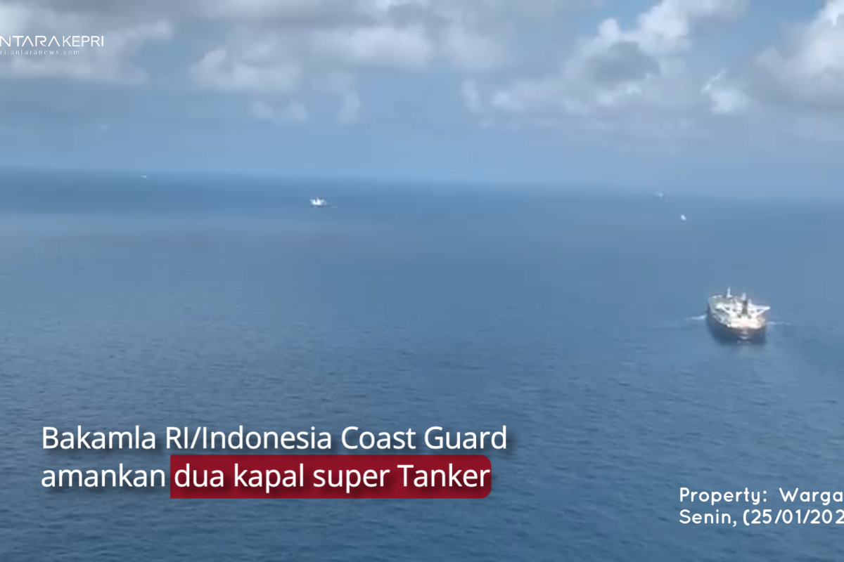 Info terkini: Bakamla tangkap dua kapal tanker