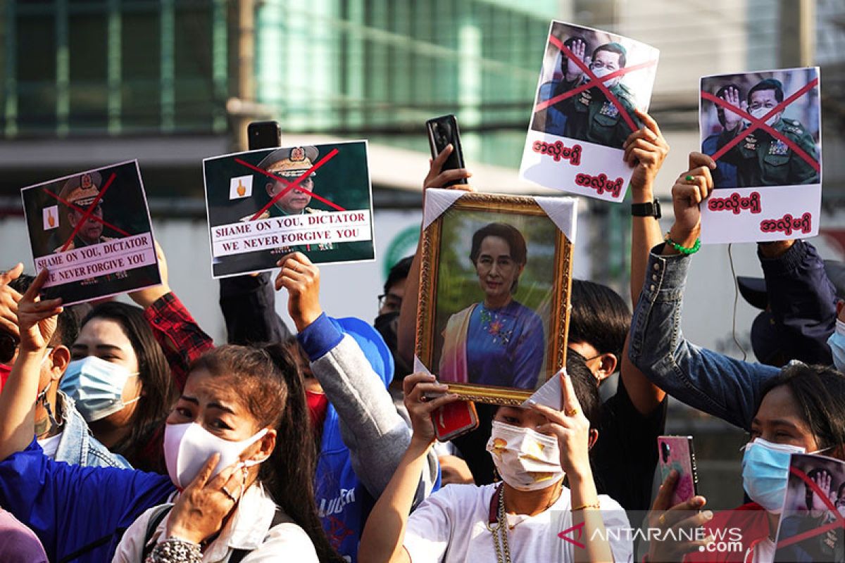 Junta sebut pemenjaraan Suu Kyi buktikan tidak ada yang kebal hukum