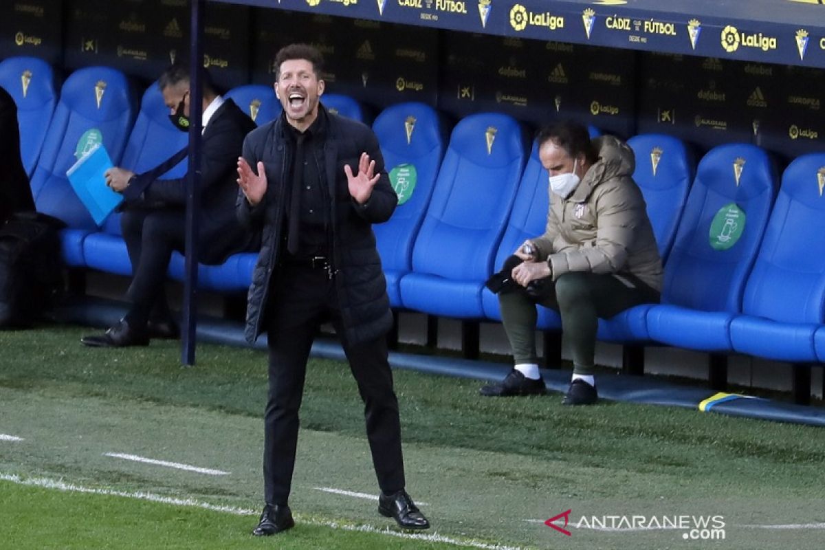 Simeone larang Atletico cepat puas