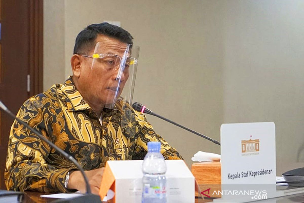 Moeldoko: Saya ini orang luar Demokrat, tidak ada urusan di dalam