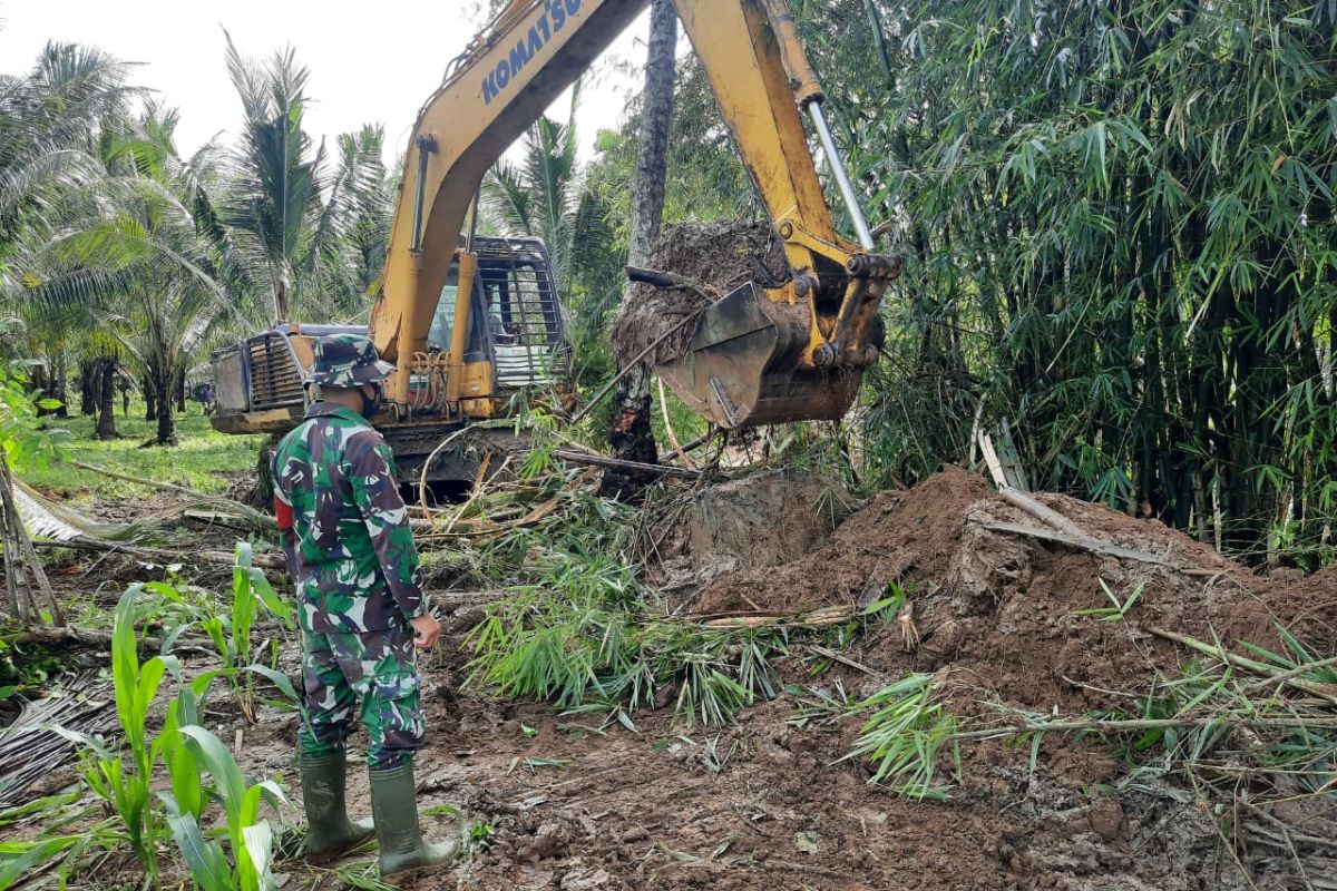 Kodim 1314 dan Pemda Gorontalo Utara bersinergi lakukan mitigasi bencana
