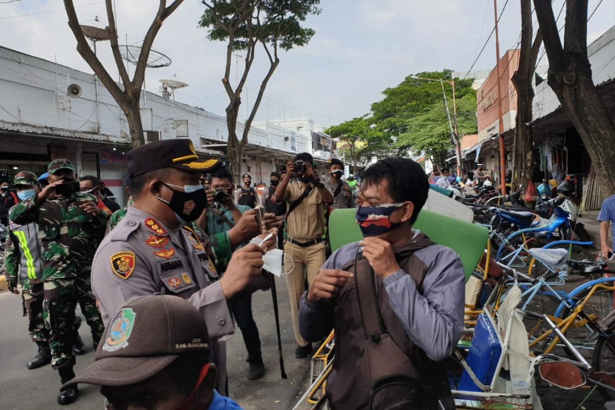 Kasus kematian tinggi, Satgas COVID-19 Banyuwangi gencar tegakkan protokol kesehatan