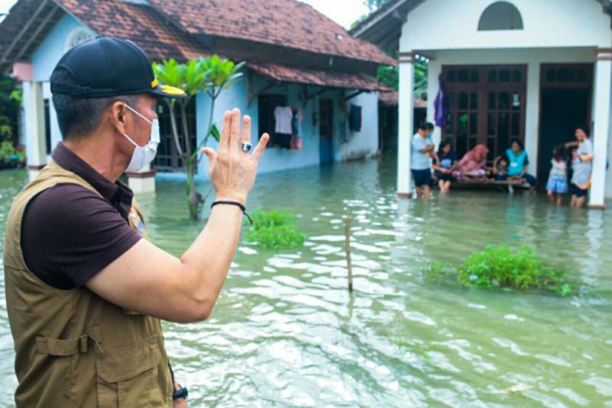 350-an keluarga terisolasi akibat banjir di Kudus