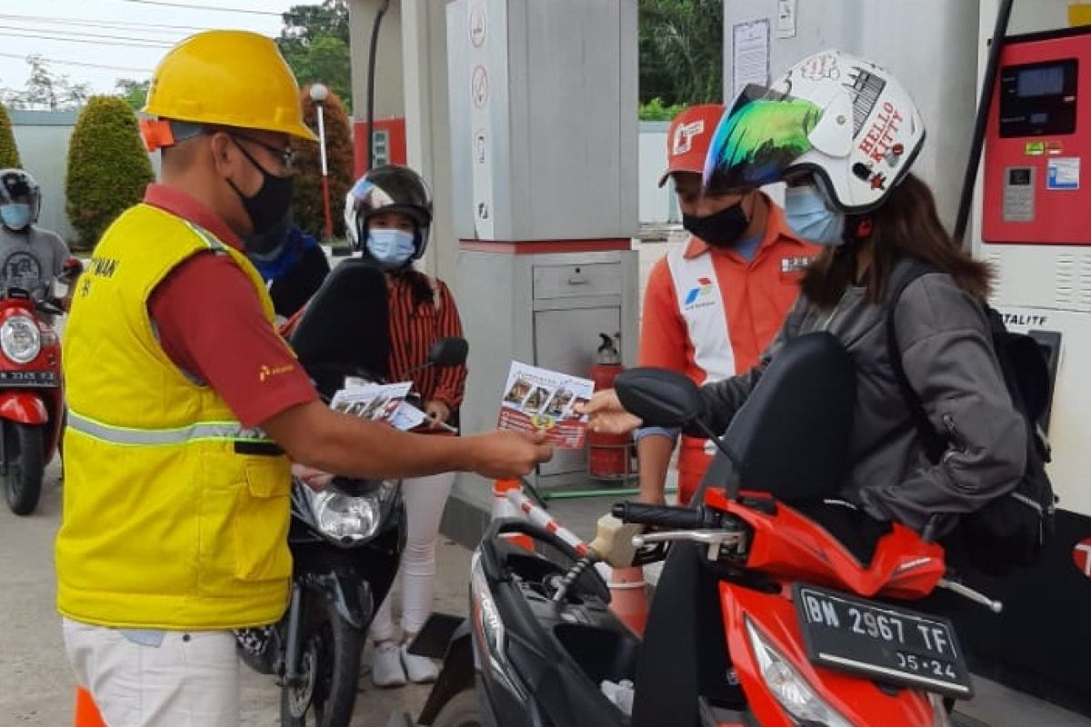 Pertamina sosialisasikan safety culture SPBU di  Sumbagsel