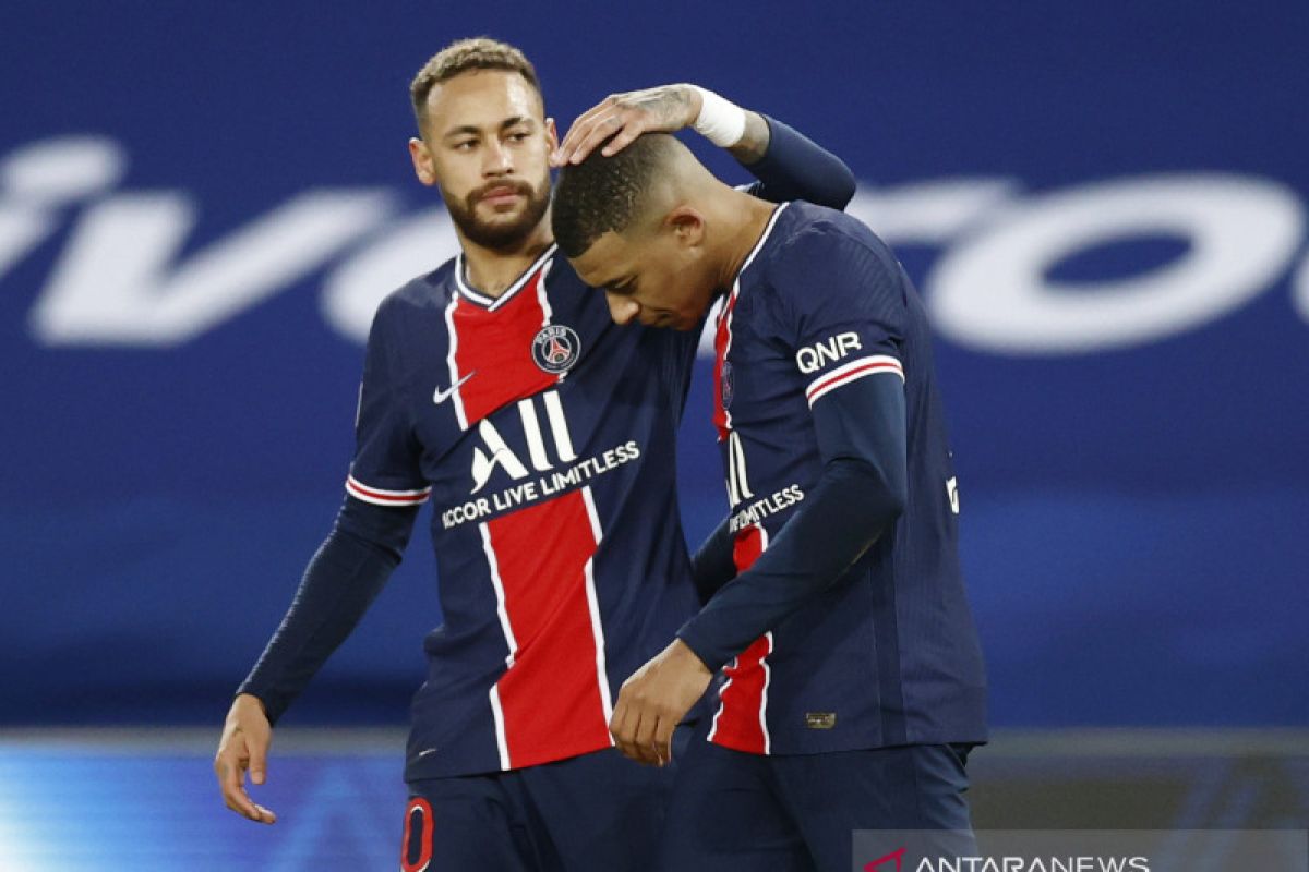 Kylian Mbappe senang menjadi pendukung Neymar di Paris Saint-Germain