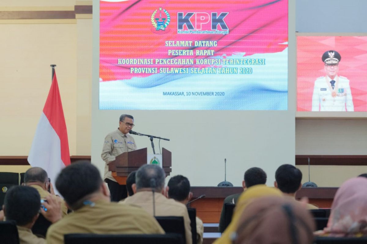 Duet maut Pemprov Sulsel dan KPK cegah korupsi