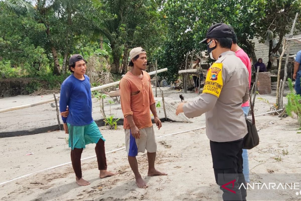 Polisi Bangka Barat tertibkan tambang timah liar di Kelabat