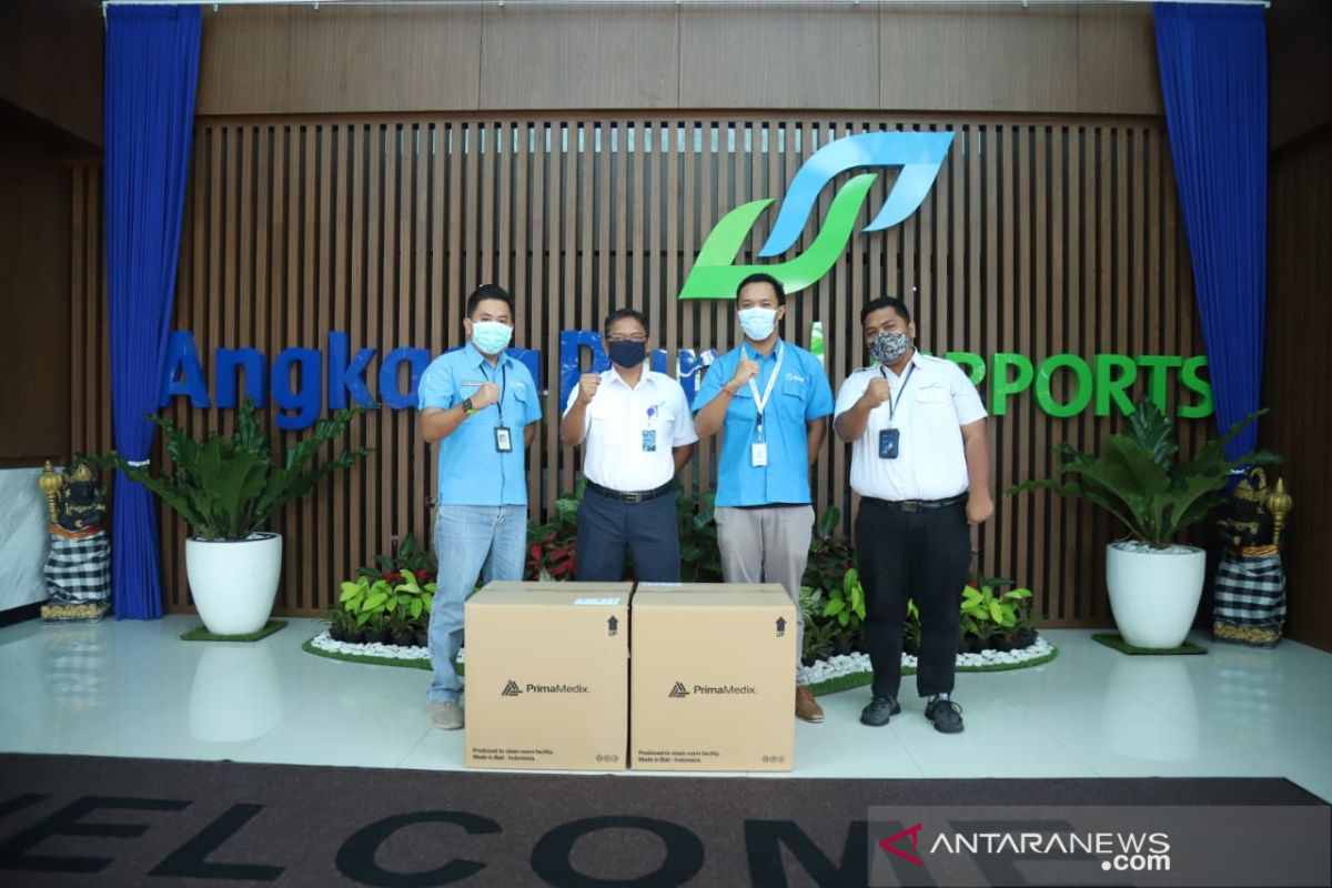 Bandara Ngurah Rai terima bantuan 4.000 masker untuk petugas bandara