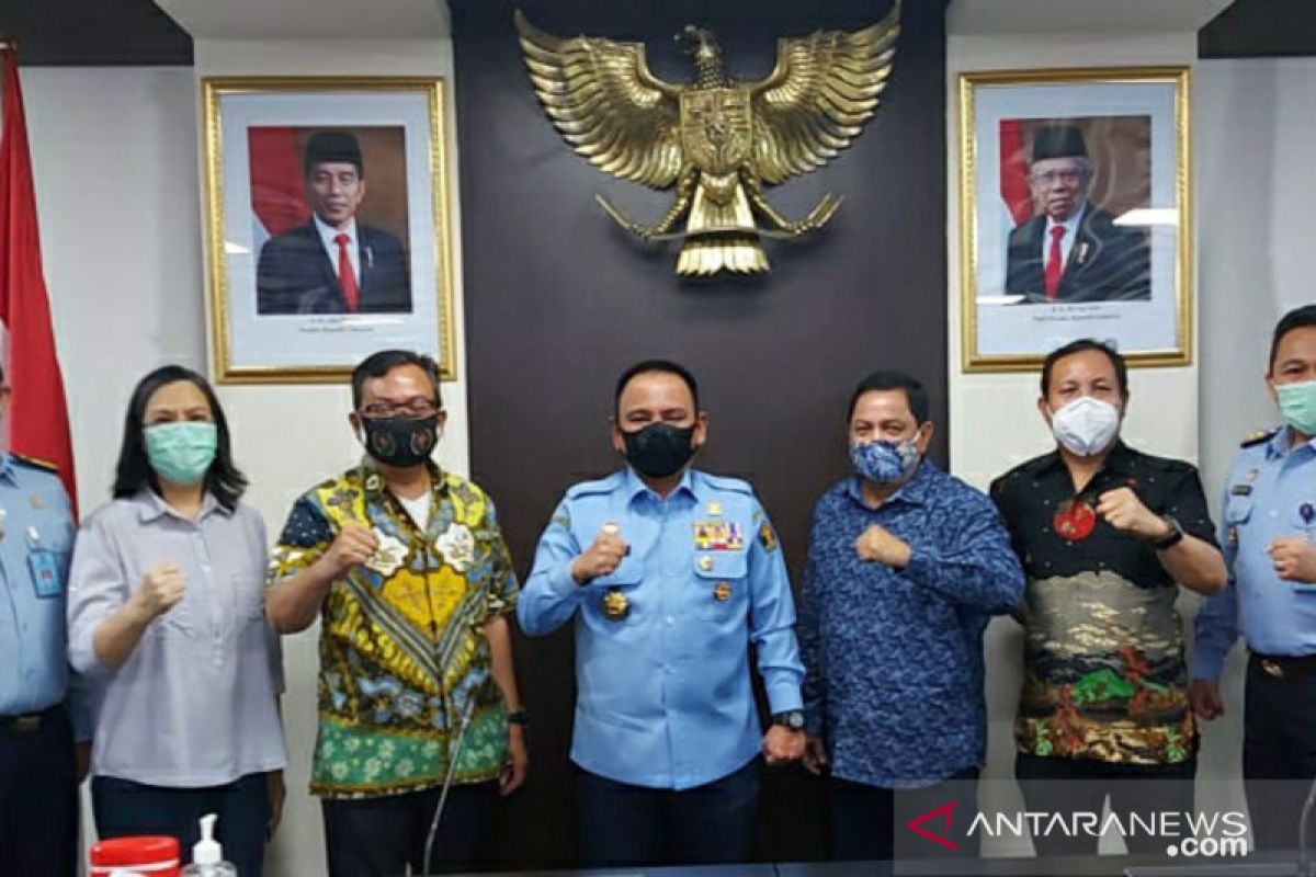 Mengawali  rangkaian HPN 2021 PWI-Kemenkumham bahas regulasi konvergensi media