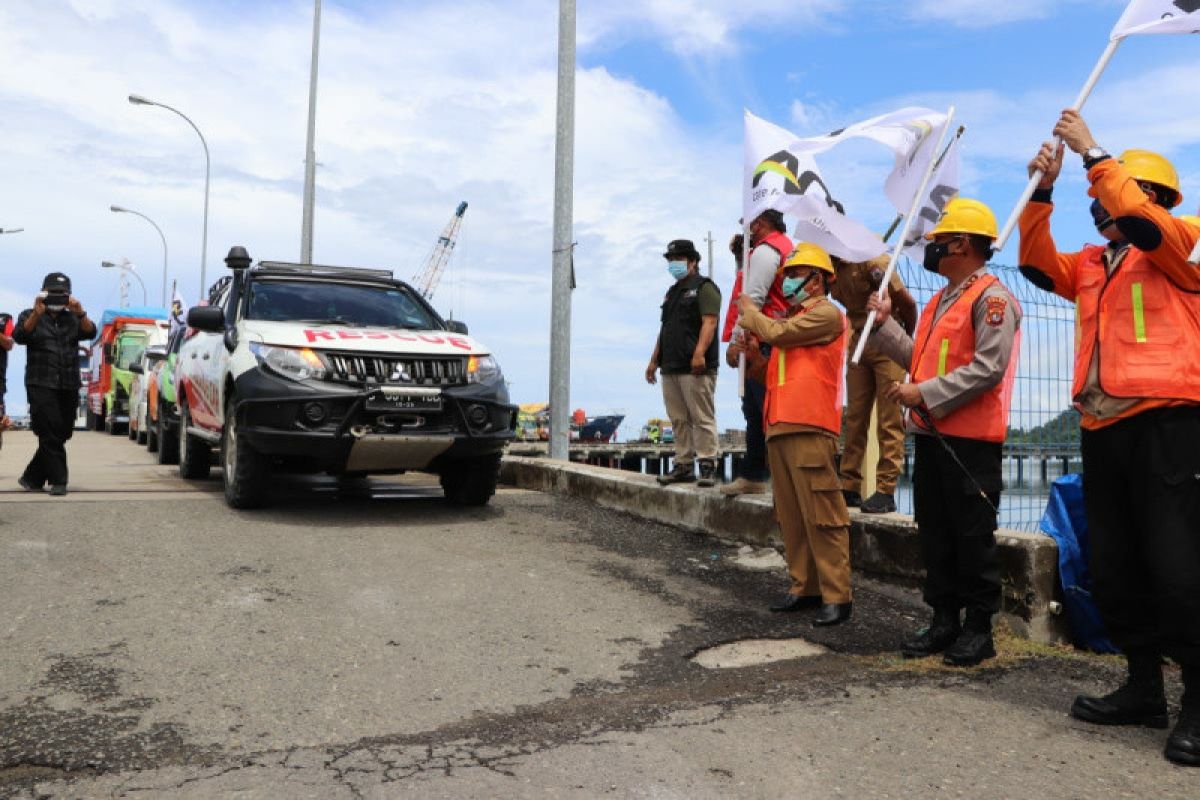 Gubernur Sulbar sambut kapal bermuatan 1.000 ton beras bantuan ACT