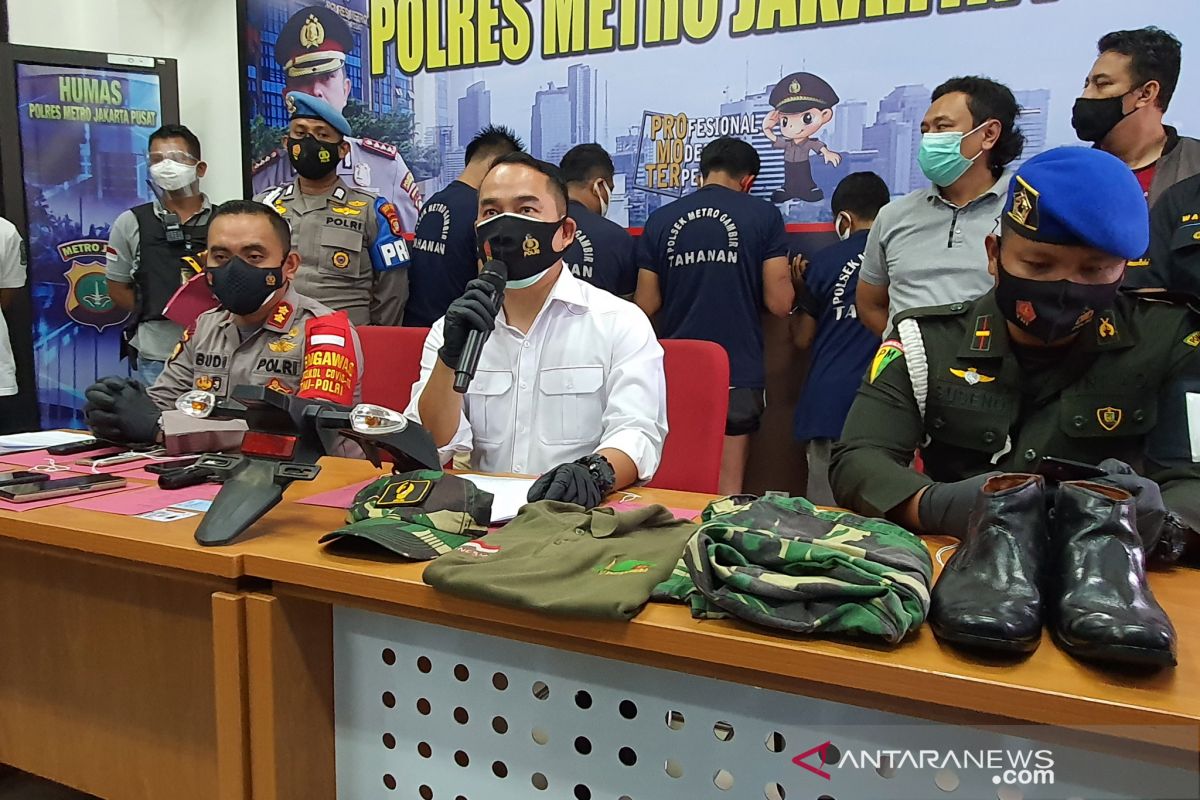 Paspampres gadungan ditangkap Polres Jakarta Pusat