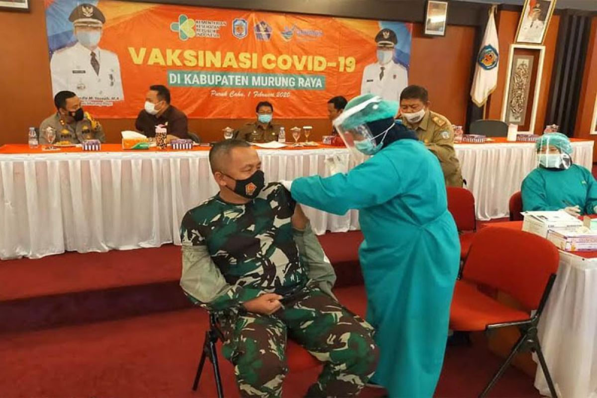 Kasdim Muara Teweh bagikan pengalaman disuntik vaksin COVID-19