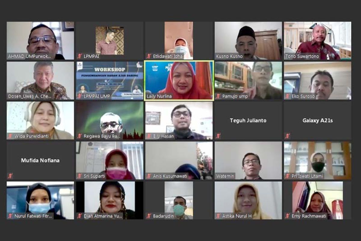 LPMPAI Universitas Muhammadiyah Purwokerto kembangkan bahan ajar daring