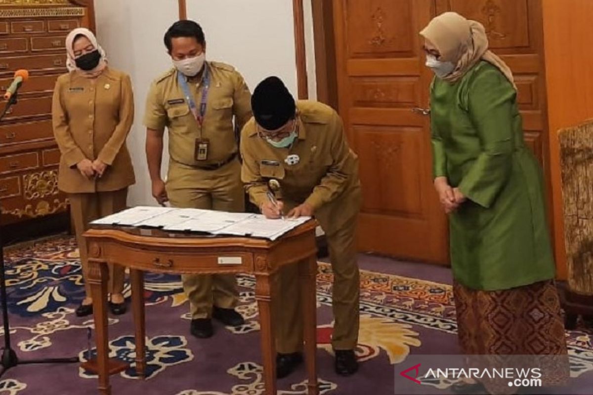 Pemprov Jambi menerima hibah barang milik negara dari Kementrian PUPR