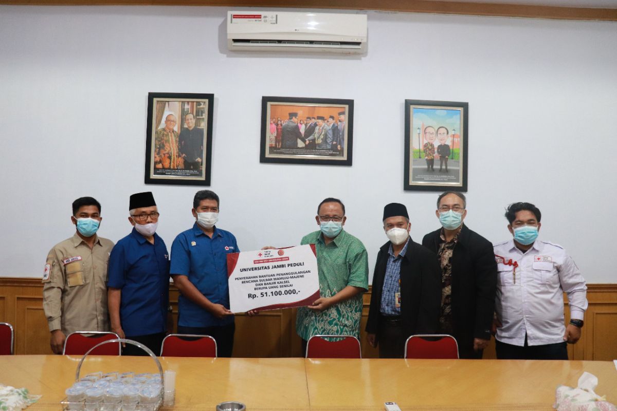 Universitas Jambi menggalang dana untuk bencana di Kalimantan dan Sulawesi