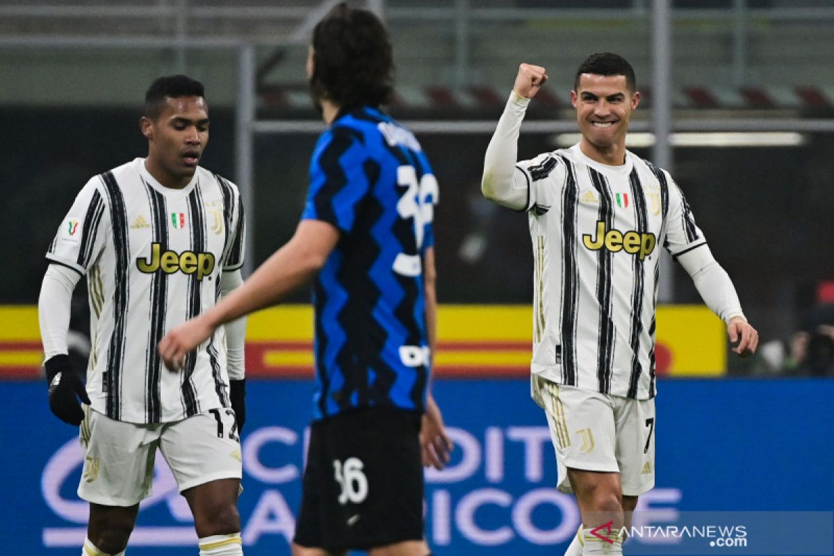 Piala Italia: Ronaldo bawa Juventus menangkan leg pertama semifinal